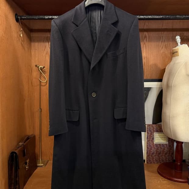 제냐 울/캐시미어 코트