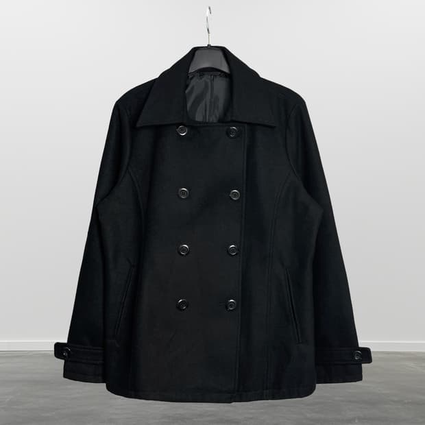 빈티지 더블 코트 