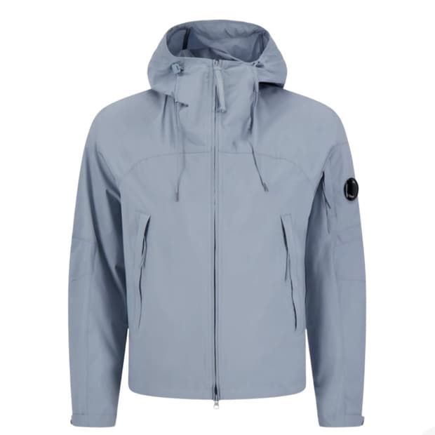 C.P. 컴퍼니/ 프로텍 후드 렌즈 자켓 / 실버 블루 / L