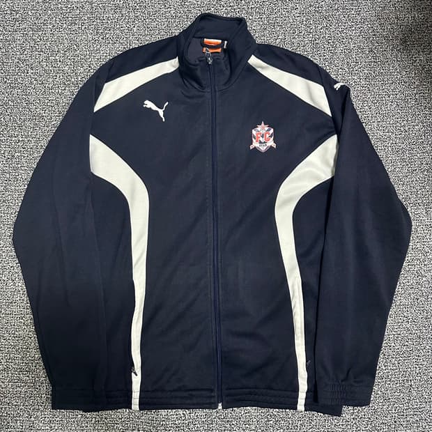 (XL) 푸마 네이비 트랙탑 FC스타 져지
