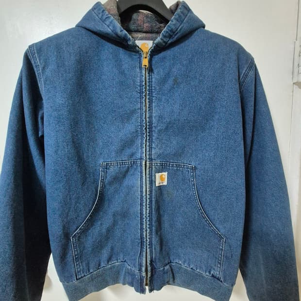 칼하트 데님 후드 자켓 L