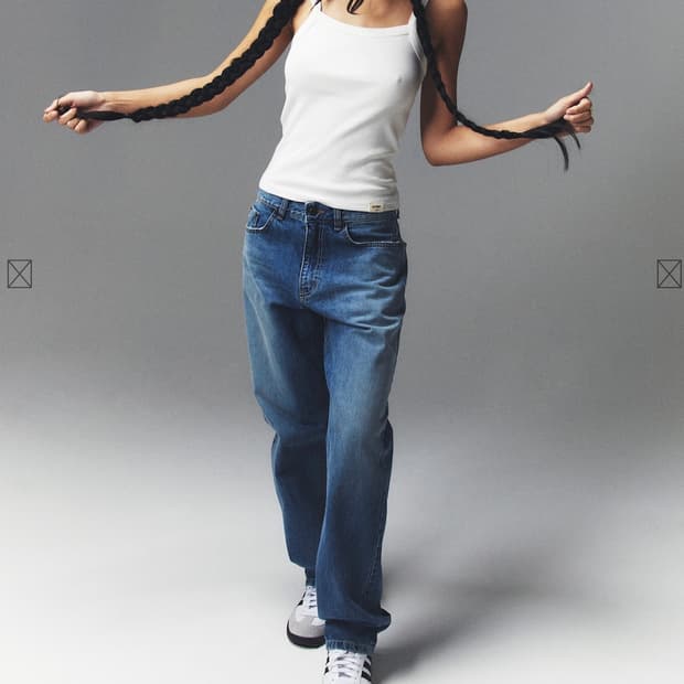 93 MID-RISE LOOSE FIT JEANS 글로니 데님 s