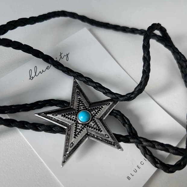 Star western bolo tie