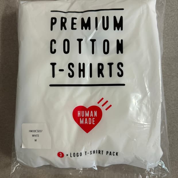휴먼메이드 기본 반팔 티셔츠 M