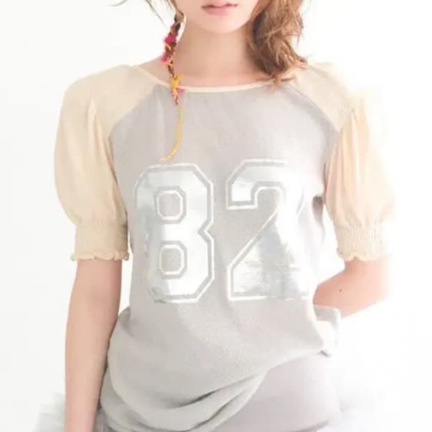 페어리 패드 숄더 탑