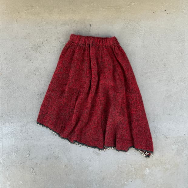 VTG 울 비즈 스커트