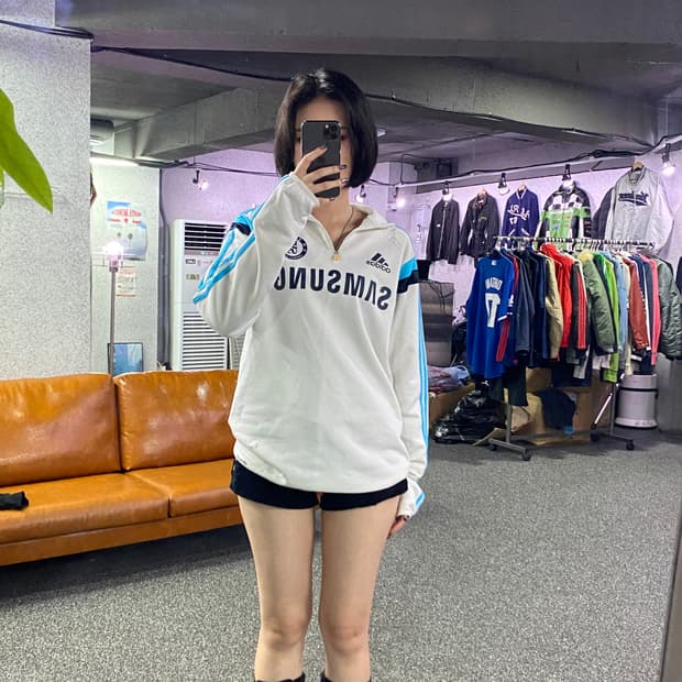 아디다스 첼시 빅로고 트레이닝 탑 B2902