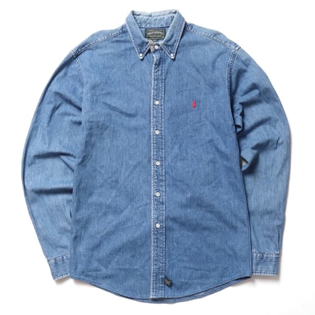 폴로 컨트리 Polo Country Red Pony Denim Shirt