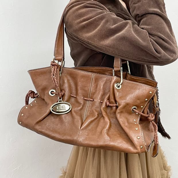 00s 발렌시아가 BB 드로우스트링 숄더백