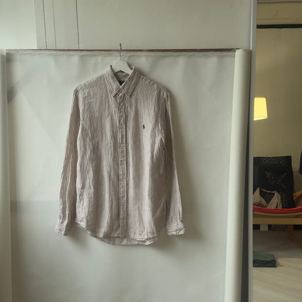 [Polo Ralph Lauren] linen stripe shirts