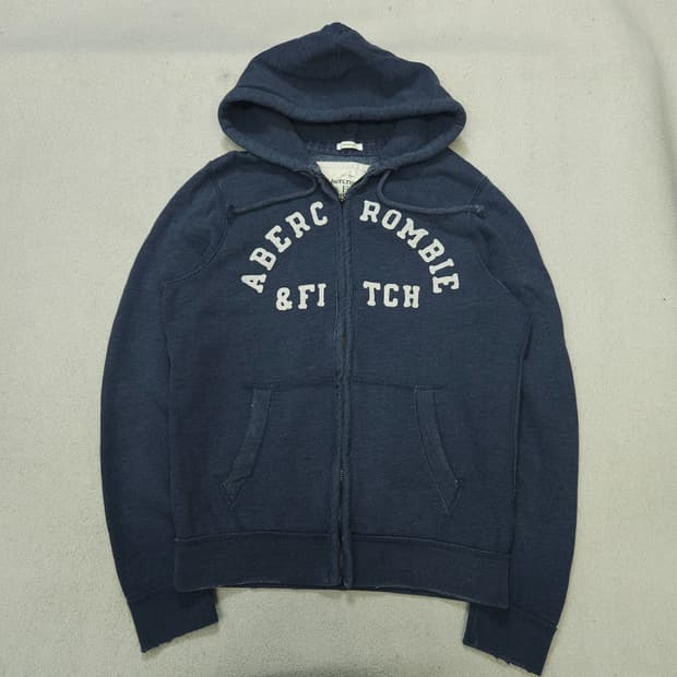 아베크롬비 아치 로고 후드 집업 L