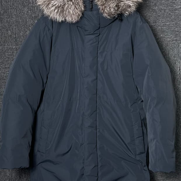 ZIOZIA 남성 폭스퍼 다운 패딩 105