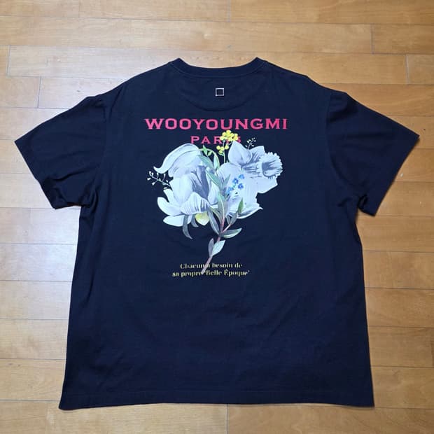 23ss 우영미 백로고 반팔 새상품급 48