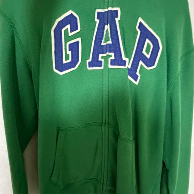 GAP그린 후드집업