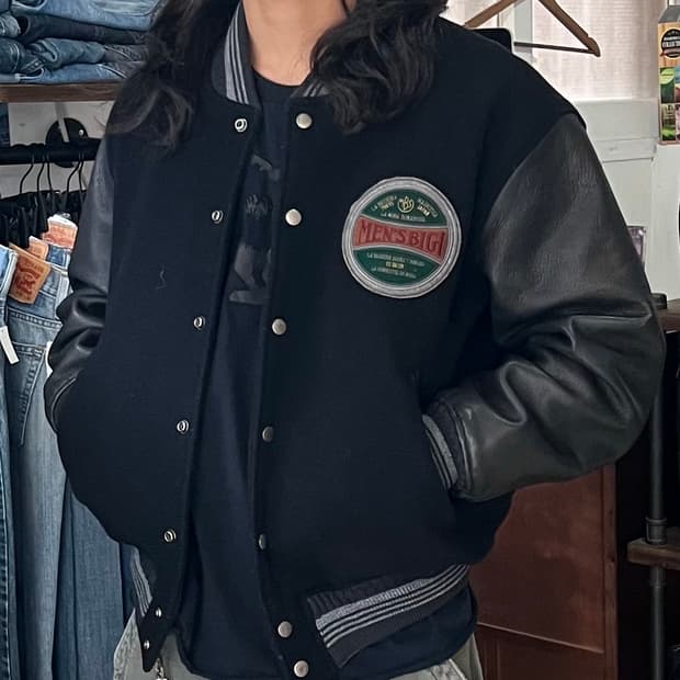 MEN’S BIGI 타케오 키쿠치 바시티 자켓 L