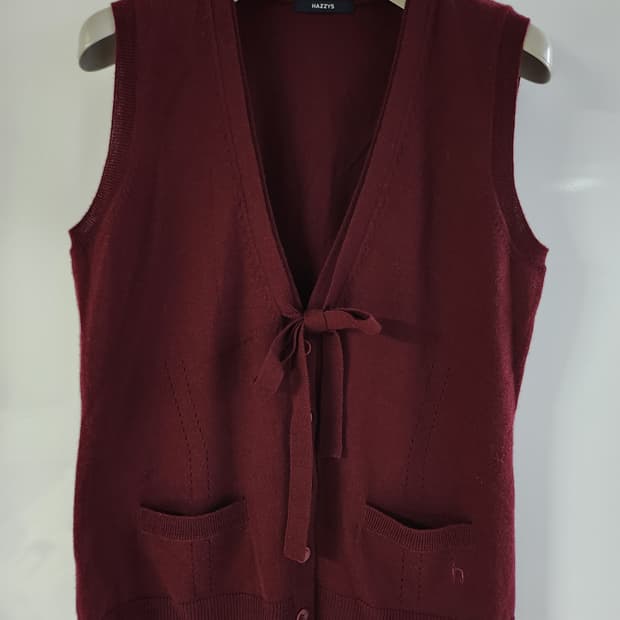 헤지스 여성 니트 베스트