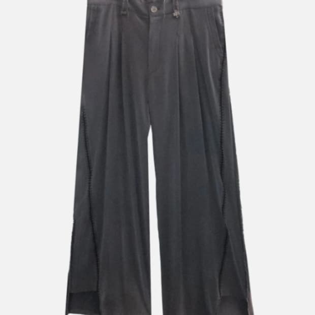 에이시네틱스 Wide leg pants 절개 트라우저