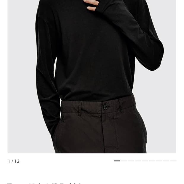 유스 핑거홀 티셔츠 m 새상품