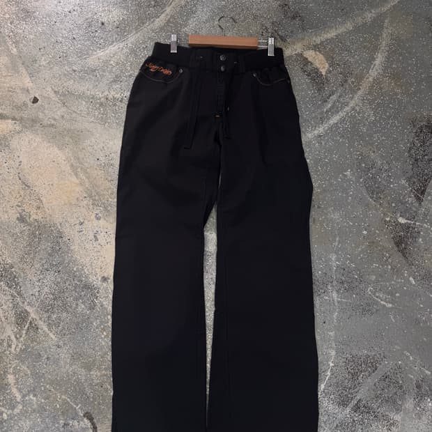 할리데이비슨 여성코튼팬츠 바이크 y2k