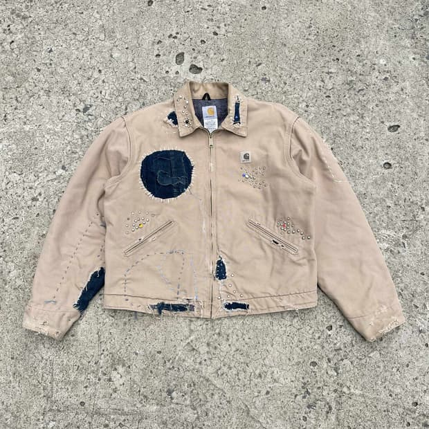VINTAGE CARHARTT DETROIT SASHIKO