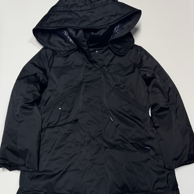 여성 유니클로 X 질샌더 21FW 우모 다운 쇼트 코트