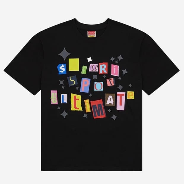 사파리스팟 스티커팩 반팔 1사이즈 블랙