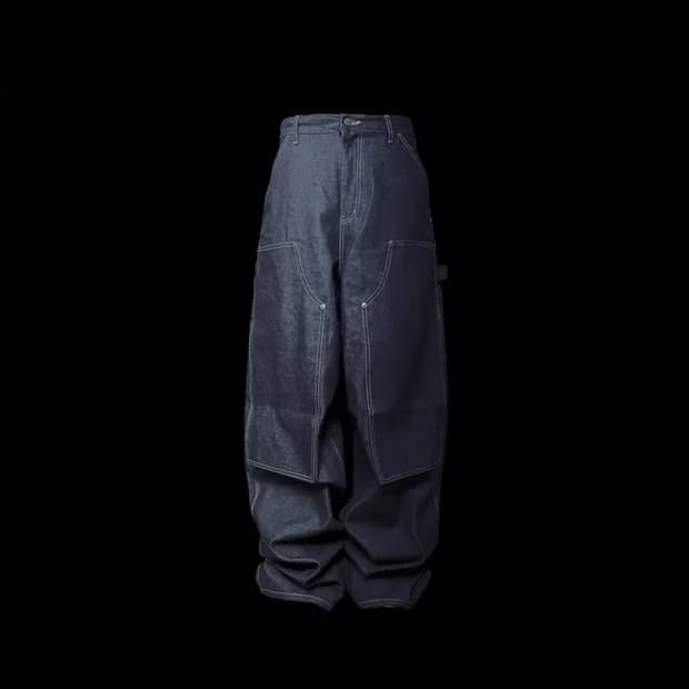 emostanceclub 에모스탠스클럽 카펜터 와이드 배기진 2