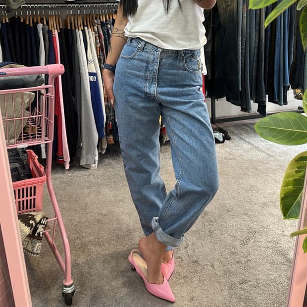 아르마니 아르마니진 연청 데님 팬츠(30)