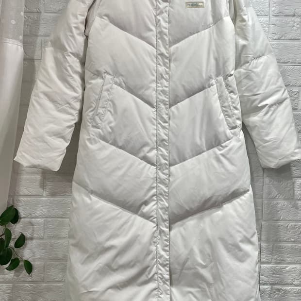 GIA 화이트 오리털롱패딩:) 덕다운롱패딩 여성롱패딩95