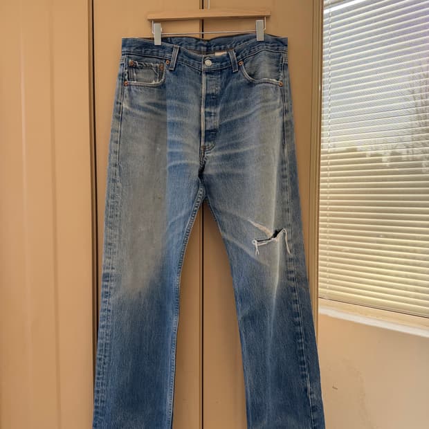 리바이스 501 vtg 데님