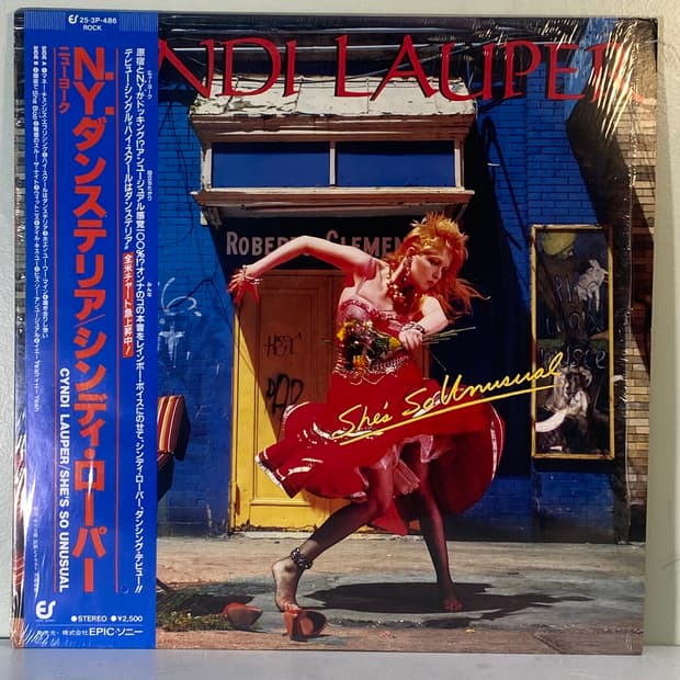 (중고LP-팝록) Cyndi Lauper -She's So Unusual