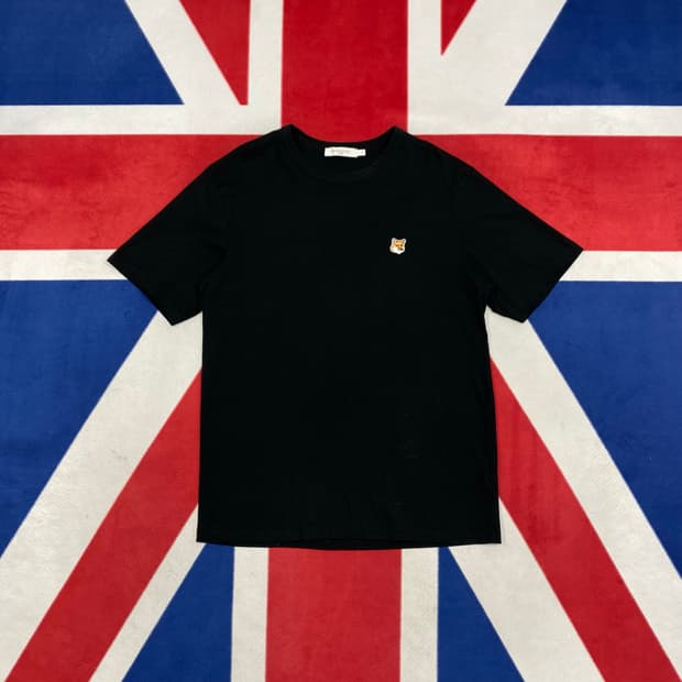 메종키츠네 반팔티 L 