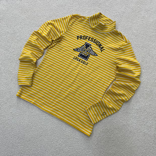 90 LPGA 골프 여성 목폴라 티셔츠 0319M