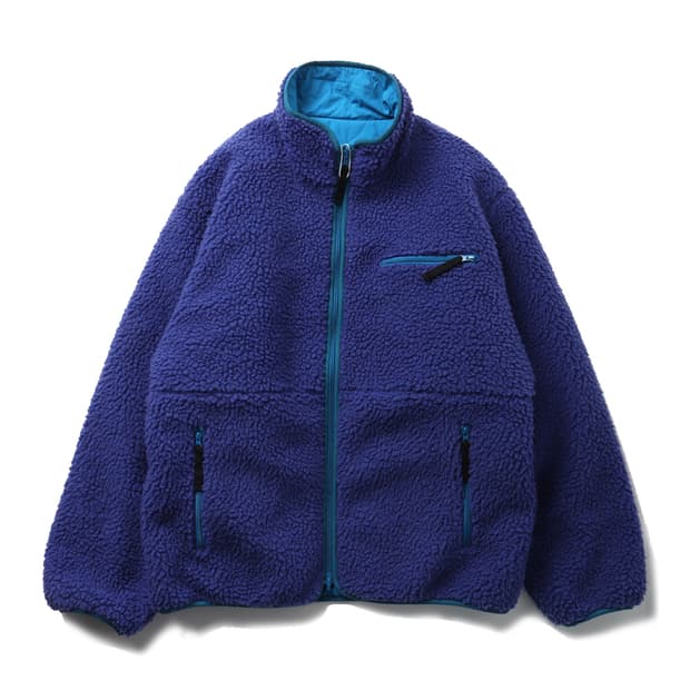 빔즈 BEAMS Reversible Boa Fleece Blouson
