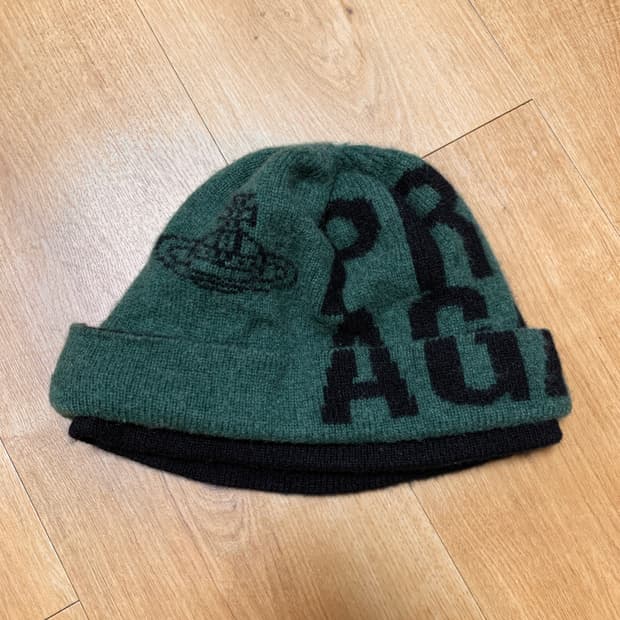 비비안웨스트우드 레이어드 비니