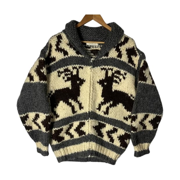 [JPN] 빈티지 재팬 코위찬 집업 가디건