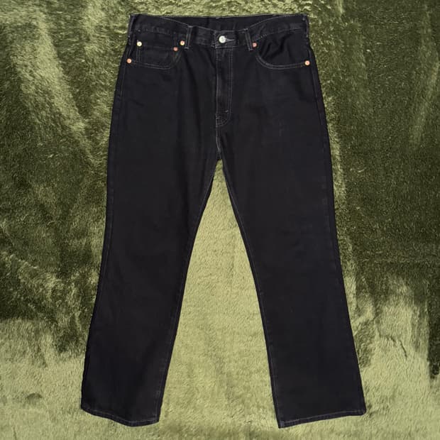 [36X30] 리바이스 517 부츠컷 데님 팬츠 블랙