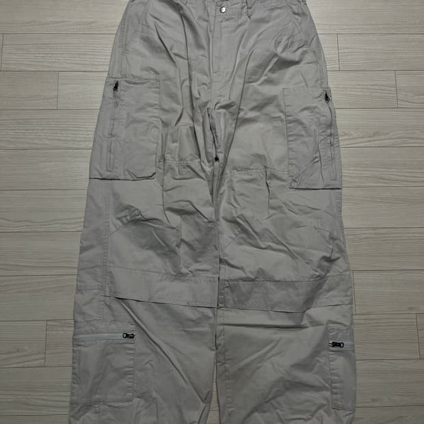 [3]해칭룸 집 카고 팬츠 라이트그레이