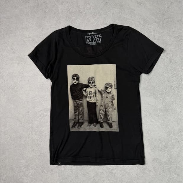 Hysteric Glamour × KISS Graphic T-Shirt
