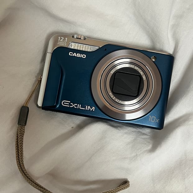 카시오 엑슬림 h10 블루 민트급