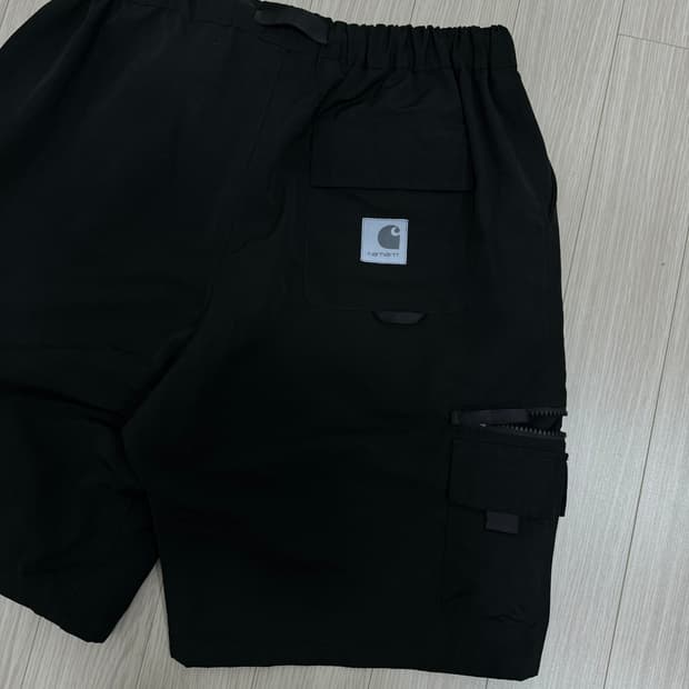 칼하트wip 엘름우드 반바지