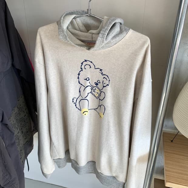 Kapital 캐피탈 베어 후드티