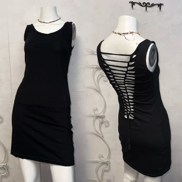 Black grunge back details mini ops
