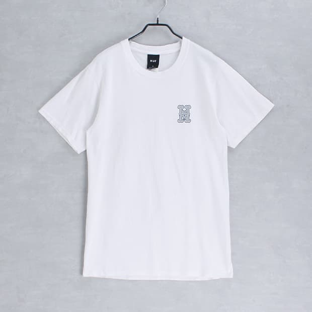 HUF x THRASHER _ crew neck print tee