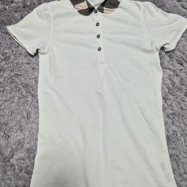 버버리 반팔 카라셔츠
