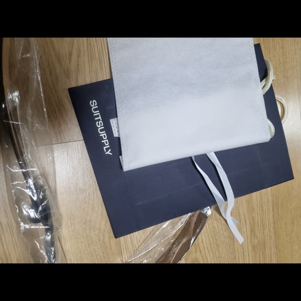 수트서플라이 레더 벨트 블랙 48