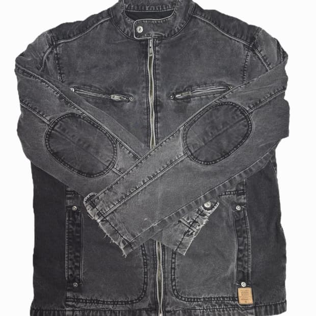 게스 빈티지 바이커 자켓 (100)