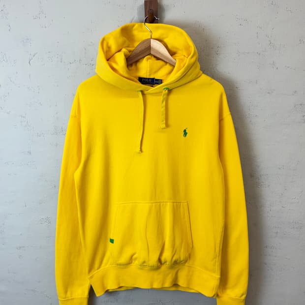 폴로랄프로렌 신형 옐로우 포니로고 후드티