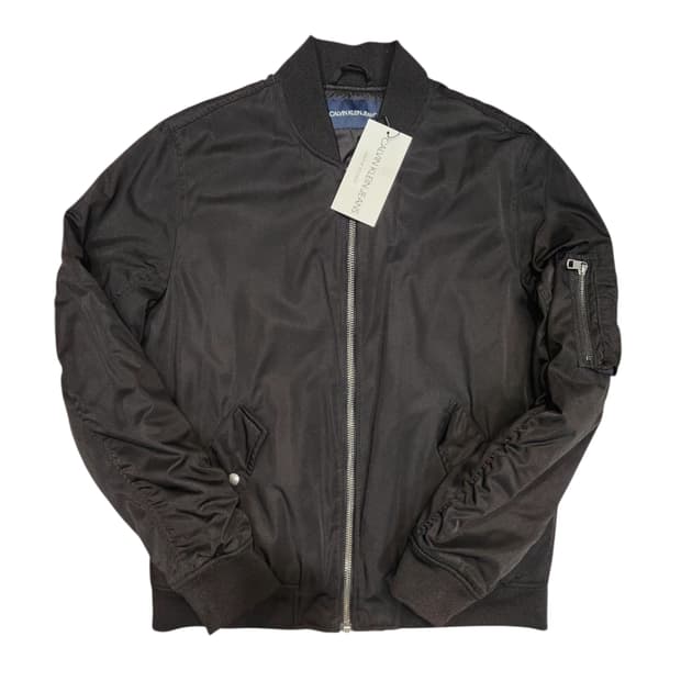 캘빈클라인 CK 빅로고 MA-1 항공점퍼