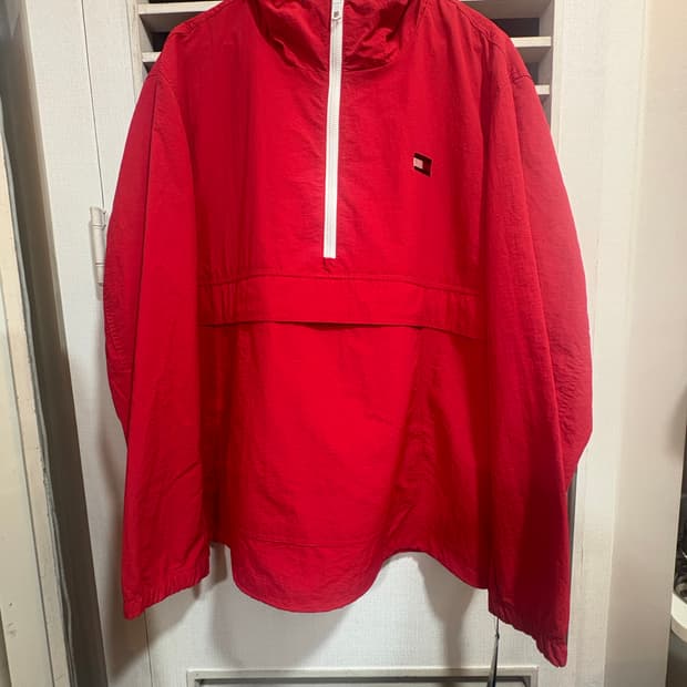 타미힐피거레드아노락바람막이